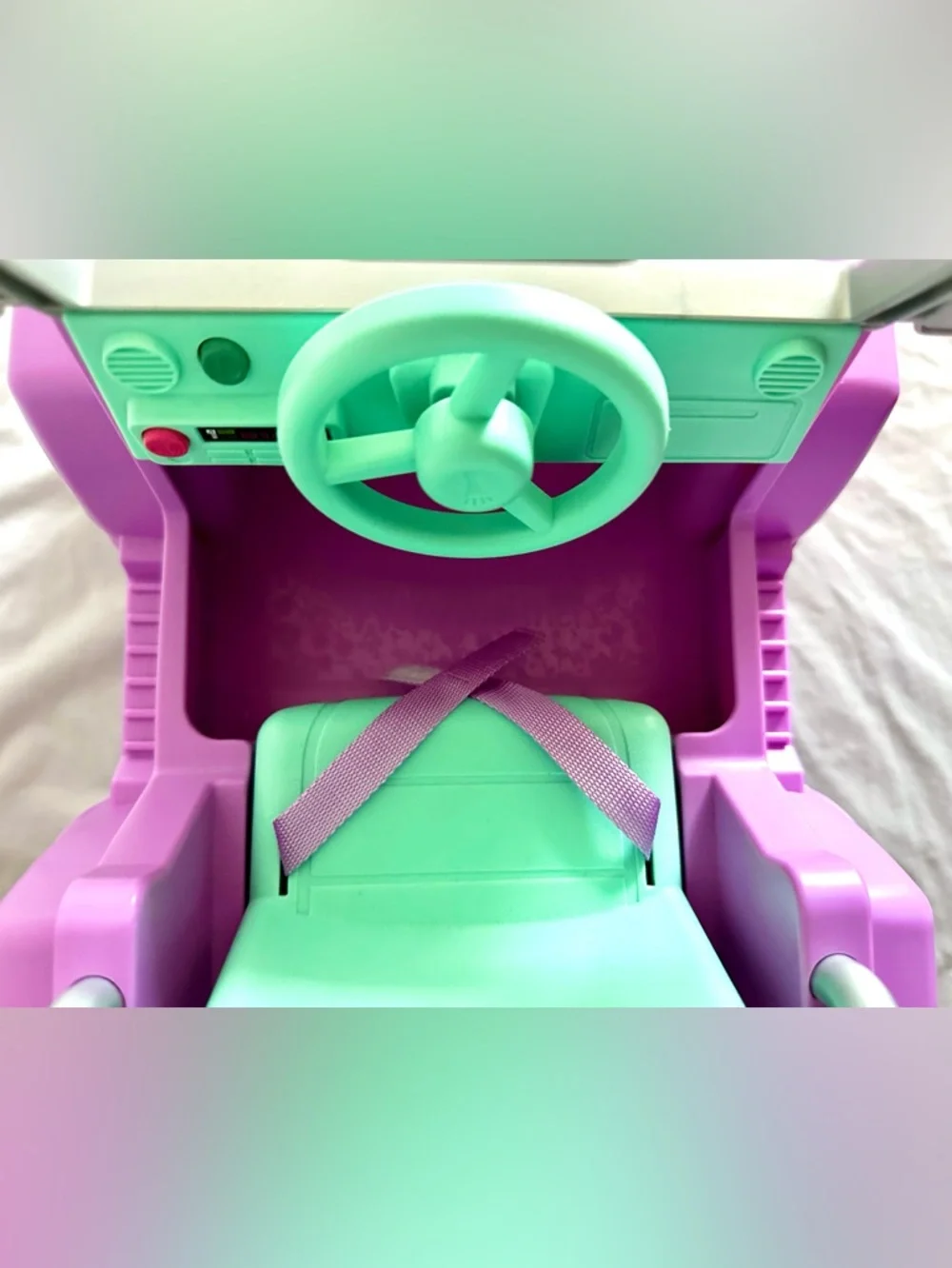 American Girl Wellie Wishers Garden Adventure Jeep Picnic Bundle Lights & Music - Picture 8 of 9